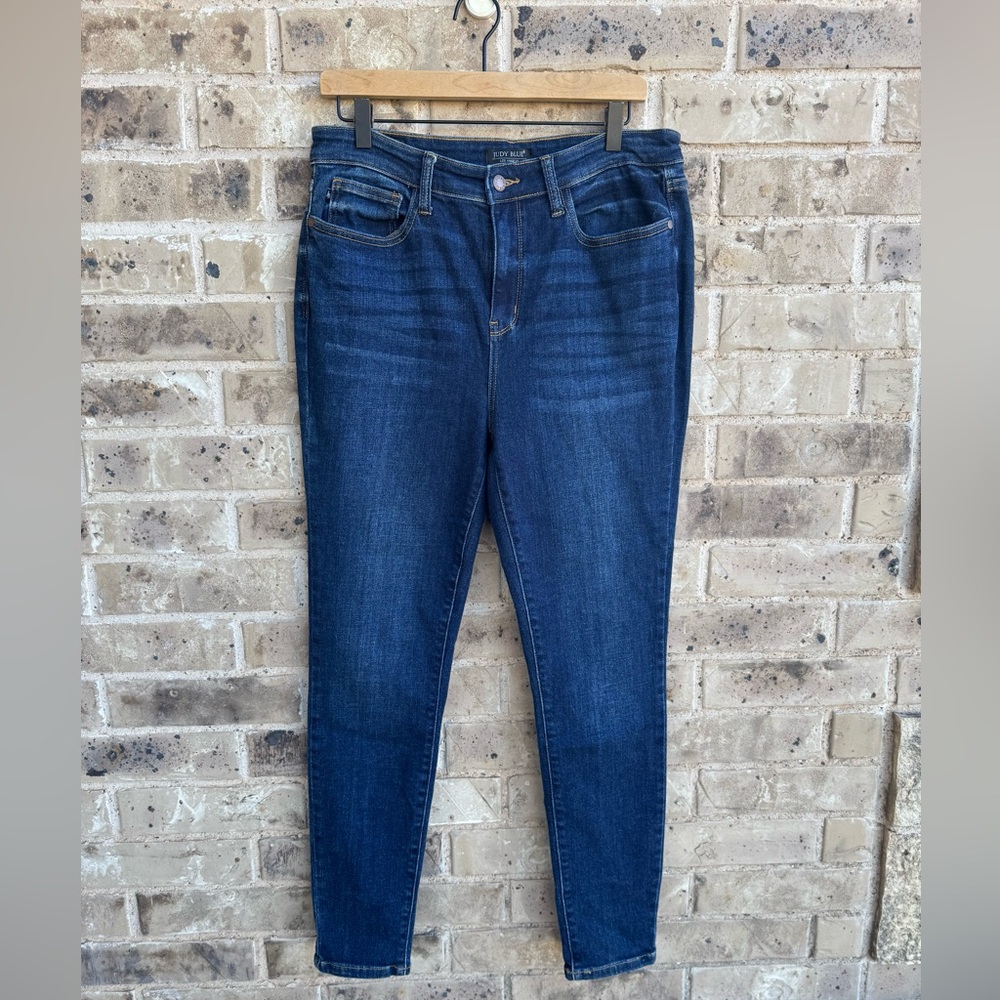 Judy Blue Dark Wash Skinny Fit Jeans Size 13/31
